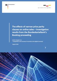 "Competition and Consumer Protection in the Digital Economy": The effects of narrow price parity clauses on online sales