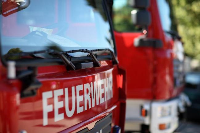 Front eines Feuerwehrfahrzeugs